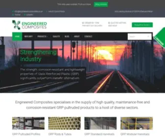 Engineered-Composites.co.uk(GRP Products. Engineered Composites) Screenshot