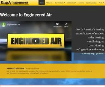 Engineeredair.com(One of North America’s largest fully integrated manufacturers of made) Screenshot