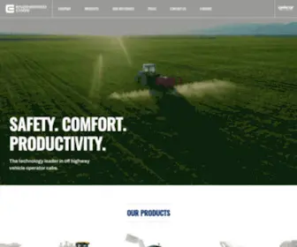 Engineeredcabs.com(Crenlo Engineered Cabs) Screenshot