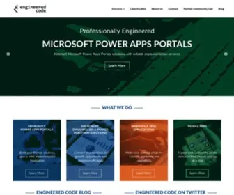 Engineeredcode.com(Engineered Code) Screenshot