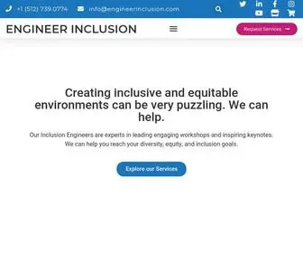 Engineerinclusion.com(Diversity, Equity, and Inclusion for Engineering & Technology) Screenshot