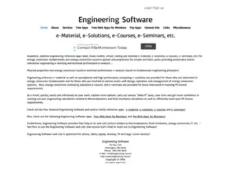 Engineering-4E.com(Engineering Software) Screenshot