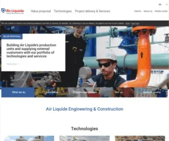 Engineering-Airliquide.com(Air Liquide) Screenshot