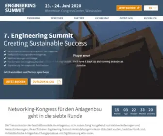 Engineering-Summit.de(Engineering Summit) Screenshot