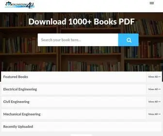 Engineeringbooks4U.com(Engineering Books 4U) Screenshot