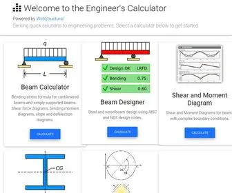 Engineeringcalculator.net(Engineer's Calculator) Screenshot