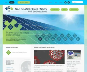 Engineeringchallenges.org(Grand Challenges) Screenshot