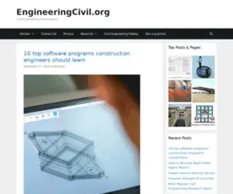 Engineeringcivil.org(Engineeringcivil) Screenshot