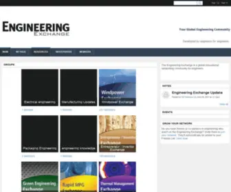 Engineeringexchange.com(The Engineering Exchange) Screenshot