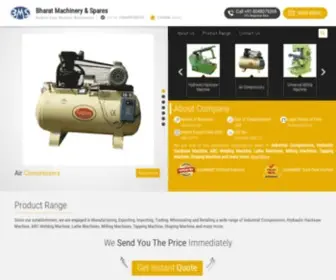 Engineeringgoods.co.in(Bharat Machinery & Spares) Screenshot