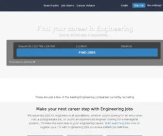 Engineeringjobs.co.uk Screenshot