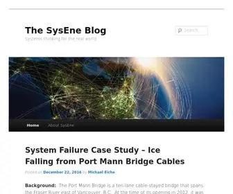 Engineeringnewworld.com(The SysEne Blog) Screenshot