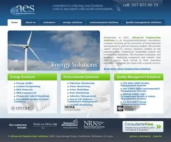 Engineeringsolutions.ie(Advanced Engineering Solutions) Screenshot