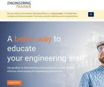 Engineeringtrainer.com(Online Training for Engineering Professionals) Screenshot