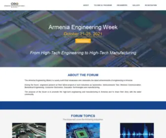 Engineeringweek.am(Armenia Engineering Week) Screenshot