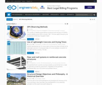 Engineersdaily.com(Engineering) Screenshot