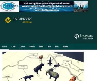 Engineersjournal.ie(Engineers Journal) Screenshot