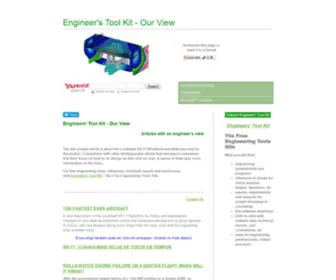 Engineerstoolkit.net(Engineers' Tool Kit) Screenshot