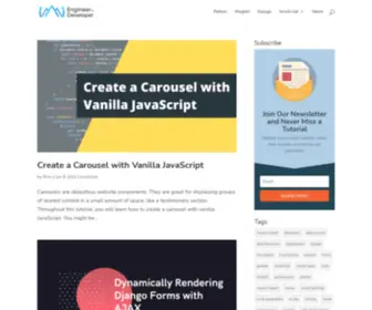 Engineertodeveloper.com(Engineertodeveloper) Screenshot