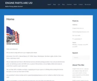 Enginepartsareus.com(ENGINE PARTS ARE US) Screenshot