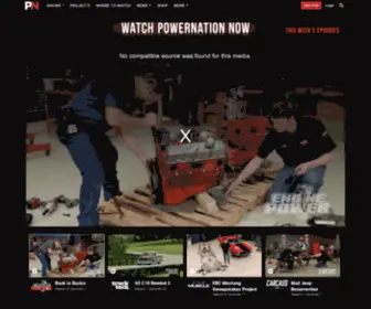 Enginepowertv.com(PowerNation TV) Screenshot