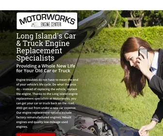 Enginereplacementli.com(Motorworks) Screenshot