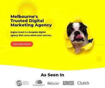 Enginescout.com.au(Digital Marketing Agency Melbourne) Screenshot