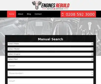 Enginesrebuild.co.uk(All reconditioned engines from Engines Rebuild) Screenshot