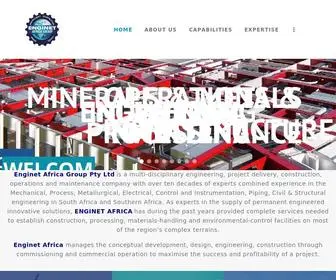Enginetafrica.com(ENGINET AFRICA) Screenshot