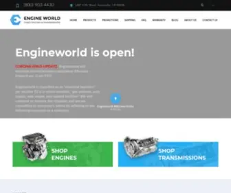 Engineworld.com(Japanese Engines and Transmissions for Sale) Screenshot