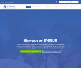 Enginiusacademic.com(ENGINIUS Formation & Recrutement) Screenshot