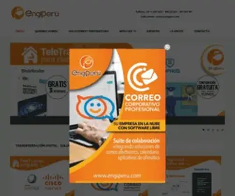 Engiperu.com(Soluciones Corporativas) Screenshot