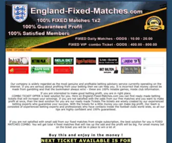 England-Fixed-Matches.com Screenshot