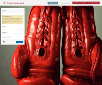 Englandboxinginsight.com(English Boxing Insight Platform) Screenshot