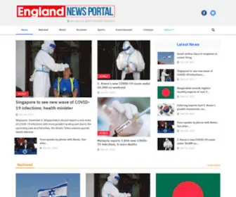Englandnewsportal.com(England News Portal) Screenshot