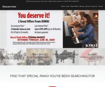 Englandpiano.com(Piano Store Atlanta) Screenshot