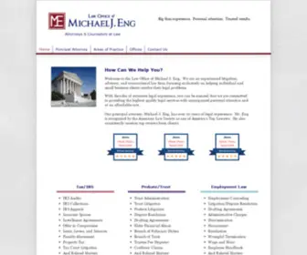 Englawoffice.com(Eng (Litigation) Screenshot