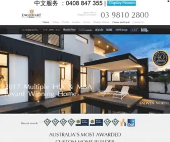 Engleharthomes.com.au(Custom Home Builders Melbourne) Screenshot