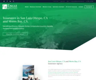 Engleinsurance.com(Engle & Associates Insurance Brokers) Screenshot