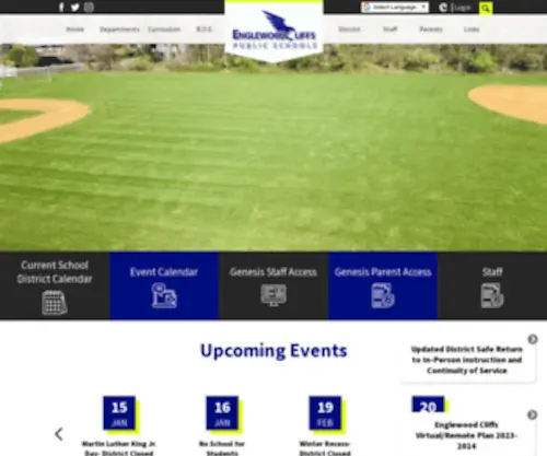 Englewoodcliffs.org(Englewood Cliffs School District) Screenshot