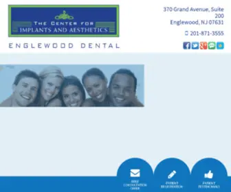 Englewooddental.com(Implant Dentist NJ) Screenshot