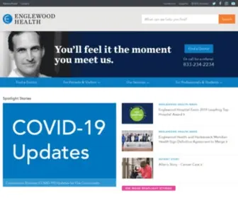 Englewoodhospital.com(Englewood Health) Screenshot