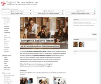 Englisch-Lernen-IM-Internet.de(Erfolgreich Englisch lernen) Screenshot