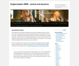 Englischabinrw.com(Zentral und steuerlos) Screenshot