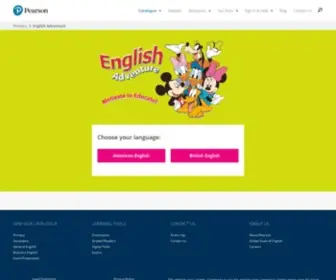 English-Adventure.net(English language teaching) Screenshot