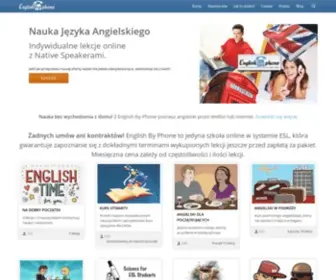 English-BY-Phone.pl(Szkoła angielskiego dla zajętych ludzi na całym świecie) Screenshot