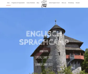 English-Camp.ch(English Camp) Screenshot