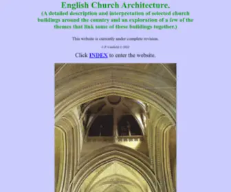 English-Church-Architecture.net(English Church Architecture) Screenshot