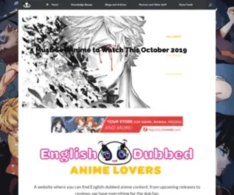English-Dubbed.com(English Dubbed Anime Lovers) Screenshot