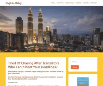 English-Malay.com(English Malay) Screenshot